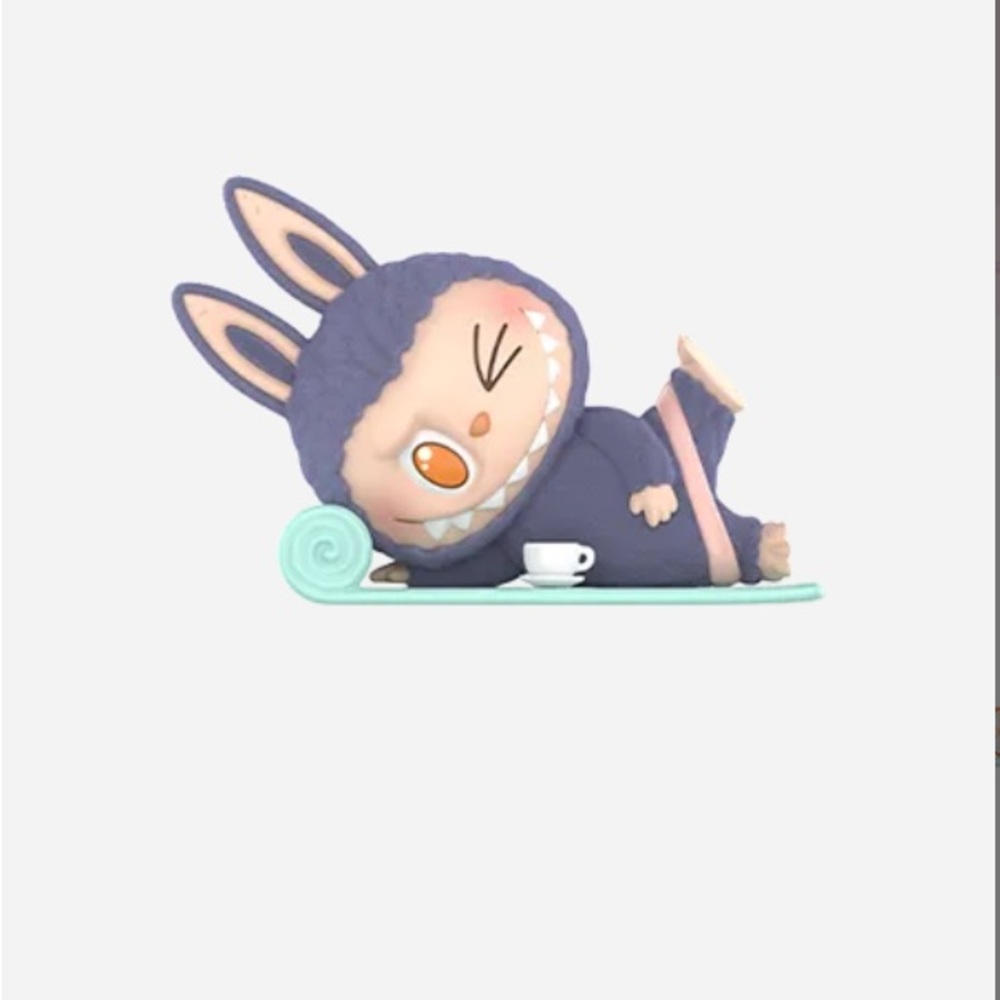 Labubu The Monsters Lazy Yoga Series Americano